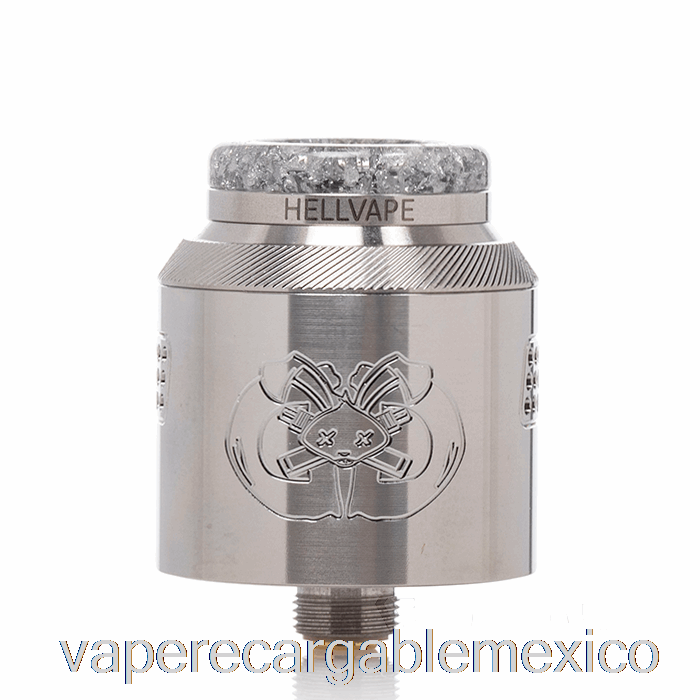 Vape Recargable Hellvape Drop Dead 2 24mm Rda Acero Inoxidable
